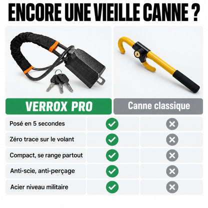 Verrox Pro — comparatif canne classique